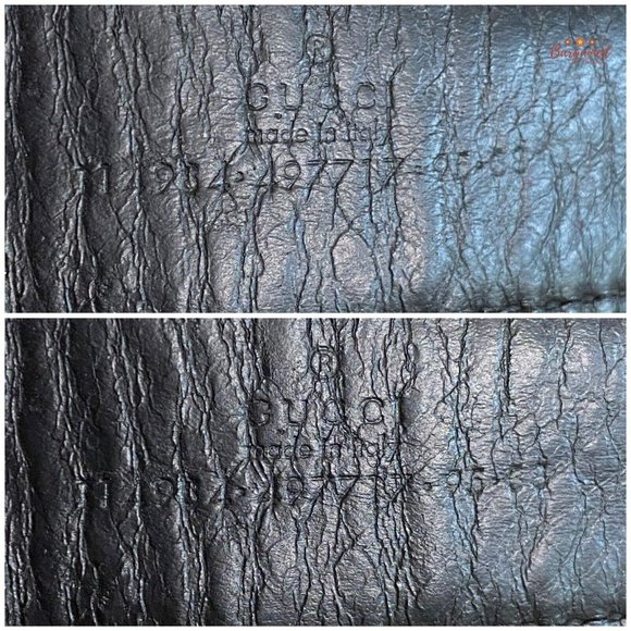 Authentic Gucci Black Guccissima Leather Silver Interlocking G Buckle Belt 95/38 - Picture 7 of 14